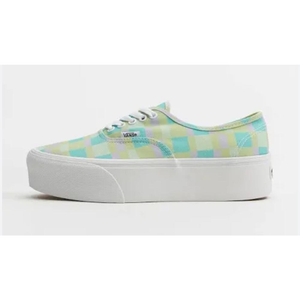 Vans New Womens Authentic Stackform Athletic Chec… - image 1
